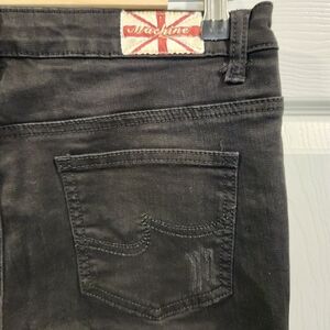 Machine Nouvelle Mode Black Denim Jeans